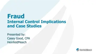 Fraud: Implications, Case Studies, and Prevention