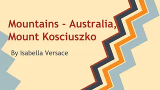 Discovering Mount Kosciuszko: Australia's Majestic Mountain