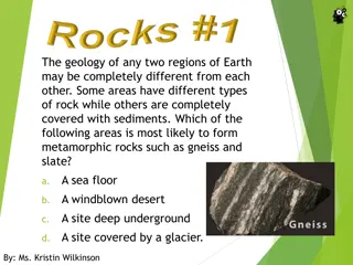 Earth's Geology: Rocks and Their Formation