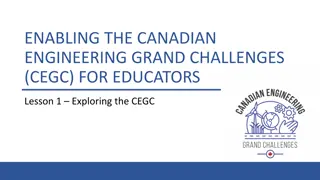 Exploring Canadian Engineering Grand Challenges for Educators