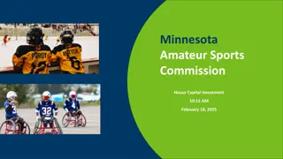 Amateur Sports Commission and National Sports Center in Minnesota