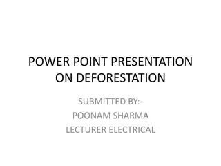 Impact of Deforestation: A Critical Analysis