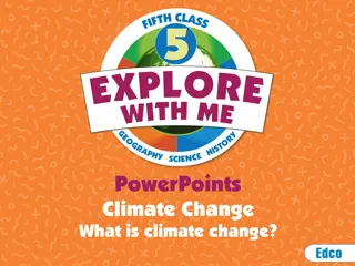 Climate Change and Its Impact