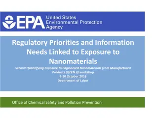 TSCA Regulations for Nanomaterials Exposure Management