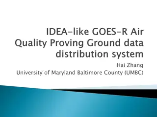 Real-time Air Quality Data System Development Using GOES-R