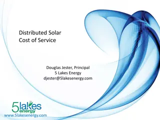 Cost of Service Allocation for Distributed Solar