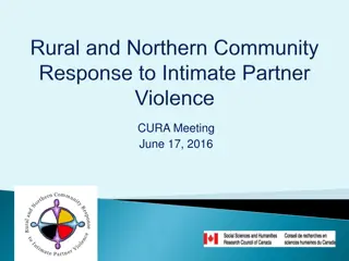 Meeting the Unique Needs of IPV Victims in Rural Prairie Provinces & NWT