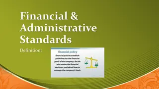 Financial and Administrative Standards Overview for Federal Grants