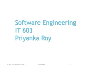 Software Engineering and Process Models