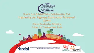 SEWH Collaborative Civil Engineering and Highways Construction Framework Updates