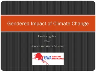 Gendered Impact of Climate Change on Vulnerable Communities