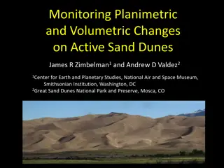 Monitoring Planimetric and Volumetric Changes on Active Sand Dunes