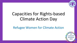 Empowering Refugee Women for Climate Action Through Feminist Networks