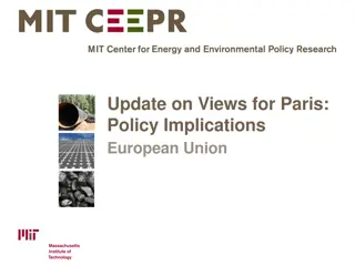 Implications of Paris Views for EU Policy