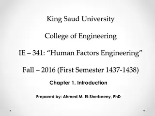 Human Factors Engineering in Design
