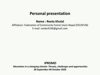Empowering Community Forest Users in Nepal: A Journey of Advocacy and Livelihood Support