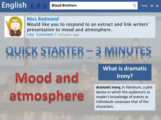 Exploring Mood and Atmosphere Through Writers' Presentation