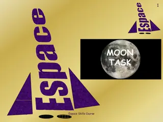 Survival Challenges on the Moon - Skills Course Tasks