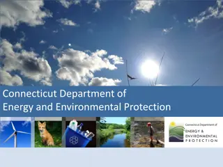 Connecticut Department of Energy and Environmental Protection Initiatives