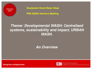 Overview of Developmental WASH and Urban Systems Sustainability