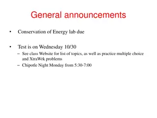 Physics Lab Reminder and Power Concepts
