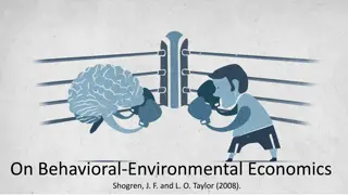 Behavioral-Environmental Economics: Exploring Policy Implications