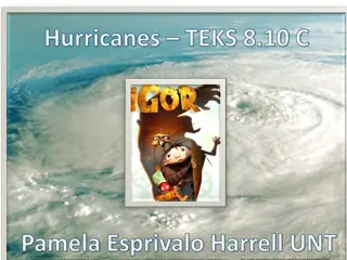 Hurricane Formation and Conditions