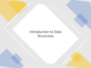 Data Structures for Efficient Information Processing