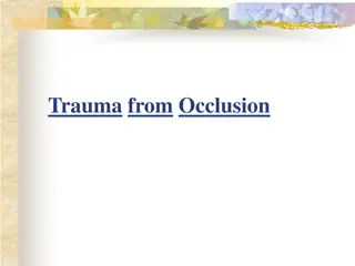 Trauma from Occlusion in Dentistry