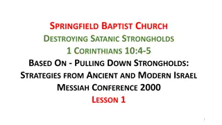 Covenants and Spiritual Warfare