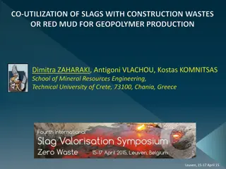 Utilization of Wastes for Geopolymer Production