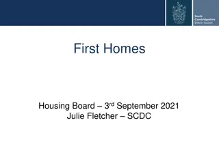 First Homes Policy Overview and Eligibility Criteria