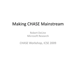 Core of Software Development through CHASE Studies