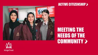 Empowering Communities: Meeting Local Needs Through Active Citizenship