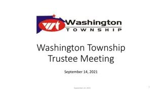 Trustee Meeting Updates - September 14, 2021