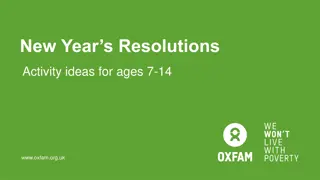 Inspiring New Year's Resolutions and Action Ideas for Making a Difference