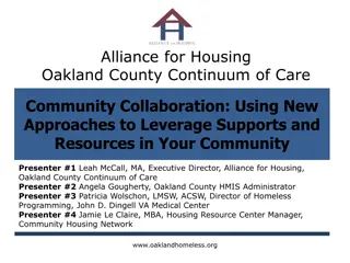 Alliance for Housing Oakland County Continuum of Care