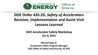 DOE Accelerator Safety Revision and Lessons Learned