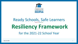 Resiliency Framework for the 2021-22 School Year