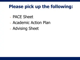 Academic Advising Session Essentials