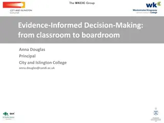 Evidence-Informed Decision-Making: Enhancing Pedagogy for 21st Century