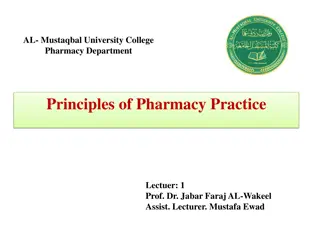 Prescription Orders in Pharmacy Practice