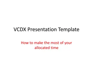 Efficient Time Management for VCDX Presentations