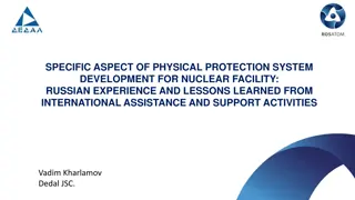 Russian Experience in Physical Protection System Development for Nuclear Facilities