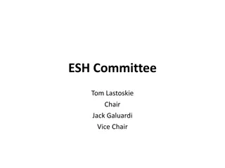 2016 Green Team Workshop Results and Committee Discussion