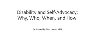 Empowering Disability Self-Advocacy with Silas James, MPA