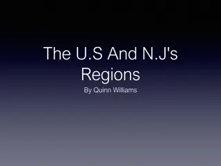 Discovering Regions in the U.S. and NJ