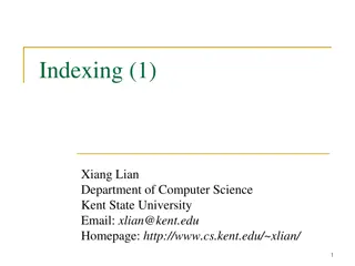 Indexing Mechanisms in Data Management