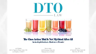Unveiling The Class Action Trial Insights