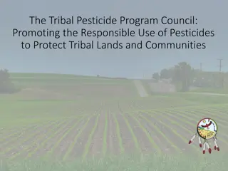 Promoting Responsible Pesticide Use for Tribal Lands